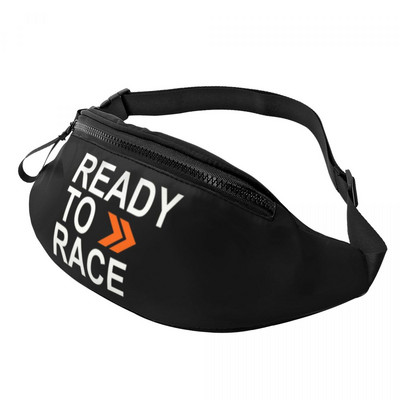 Fanny Pack Cool Ready To Race pentru alergare Femei Bărbați Enduro Cross Motocross Bike Life Geantă în talie Crossbody Geantă pentru bani pentru telefon
