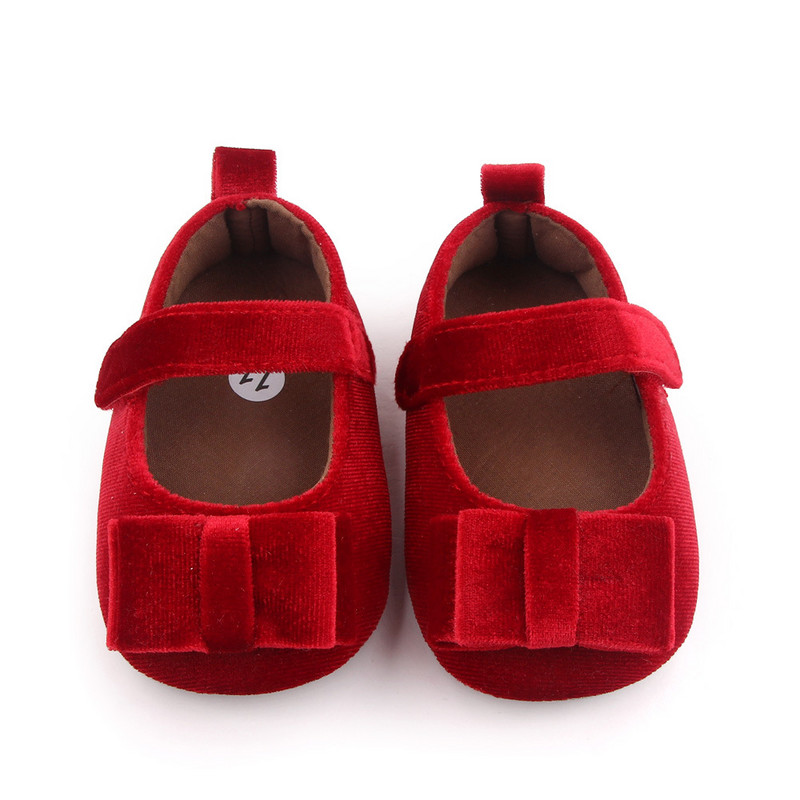 Βρεφικά νεογέννητα παιδικά παπούτσια για κοριτσάκια Άνοιξη φθινοπωρινά φλατ μαλακή σόλα Πριγκίπισσα φόρεμα παπιγιόν χωρίς ολίσθηση νήπια First Walkers 2023