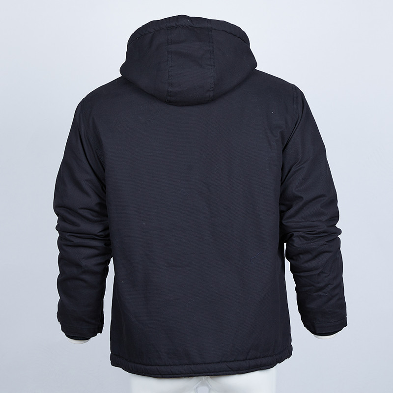 Debela jakna Muškarci Zima Jesen Muški kaputi Tople jakne s podstavom od flisa s kapuljačom Kaput Chaquetas Hombre Muški kaputi podstavljeni pamukom