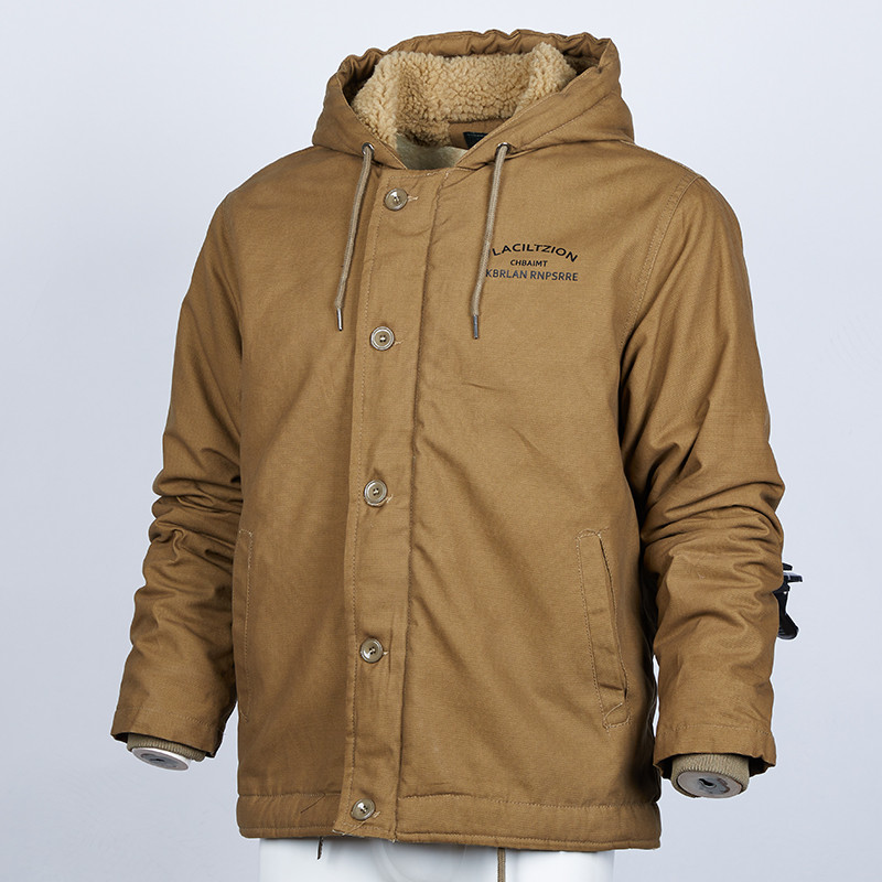 Debela jakna Muškarci Zima Jesen Muški kaputi Tople jakne s podstavom od flisa s kapuljačom Kaput Chaquetas Hombre Muški kaputi podstavljeni pamukom