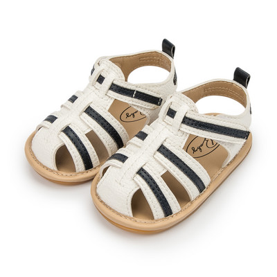 KIDSUN New Summer Baby Baby Girls Sindals Μαλακές σόλες Σανδάλι για νήπια Flat παπούτσια 0-18 μηνών Νεογέννητο