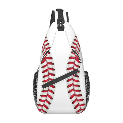 Μοτίβο ποδοσφαίρου Εξαγωνική τσάντα στήθους με σφεντόνα Προσαρμοσμένη τσάντα πλάτης χιαστί ώμου μπάλας ποδοσφαίρου για άνδρες που ταξιδεύουν Σακίδιο ημέρας