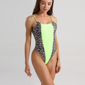 2023 Jednodijelni leopard ženski kupaći kostimi Seksi brazilski monokini podstavljeni grudnjak Odjeća za plažu Kupaći kostimi Tange Ženski kupaći kostimi