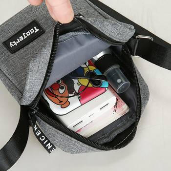 Модна спортна найлонова мъжка чанта през рамо Ежедневни мъжки пътнически мини чанти за пътуване на открито Чанта за кръстосано тяло Бизнес слинг пакет
