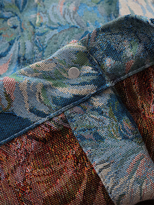 Τυπωμένο μακρυμάνικο μπουφάν Cargo για άντρες Τσέπη Μπλε παλτό Άνδρας Φθινόπωρο Χειμώνας 2023 Μόδα Ζεστά άνετα ανδρικά ρούχα