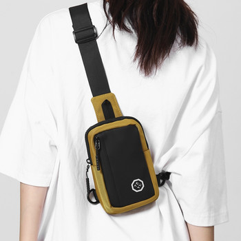 Унисекс чанта за гърди Street Trend Малка чанта за рамо Телефон пакет за тийнейджъри на открито Упражнения Чанта през рамо Портмоне Момиче Мини пакет за гърди
