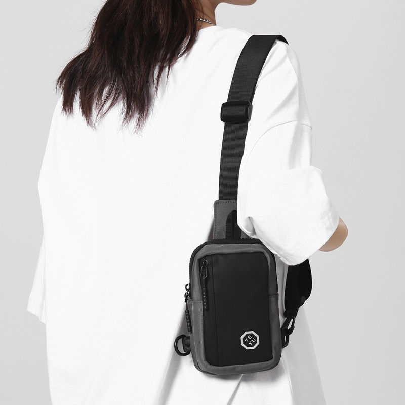 Unisex torba za prsa Street Trend Mala torba za rame Paket za telefon Tinejdžeri Na otvorenom Torba za tjelovježbu Torbica za djevojku Mini torba za prsa