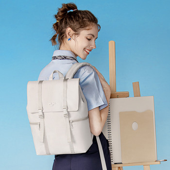 MAH Дамска раница Раница за лаптоп Мъжка водоустойчива чанта за пътуване