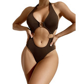 2023 Γυναικεία μαγιό Two Pieces Sexy Bikini Set Solid Brazilian Micro Bikinis Push Up Summer Beach Bathing Swimwear Triangle Cup