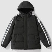 Χειμερινά πάρκα Ανδρικά παλτά με χοντρά γεμιστά παλτό Plus Size 6XL Fashion Casual Parkas με κουκούλα Ανδρικά μεγάλο μέγεθος 6XL Εξωτερικά ενδύματα