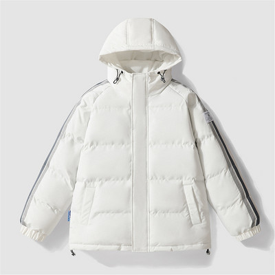 Χειμερινά πάρκα Ανδρικά παλτά με χοντρά γεμιστά παλτό Plus Size 6XL Fashion Casual Parkas με κουκούλα Ανδρικά μεγάλο μέγεθος 6XL Εξωτερικά ενδύματα