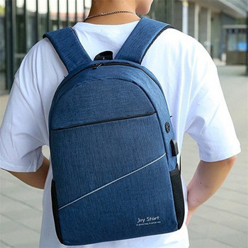 Σετ σακίδιο πλάτης 3 τεμ. Ανδρικό σακίδιο φόρτισης USB Επαγγελματική τσάντα πλάτης φορητού υπολογιστή Πολυλειτουργική τσάντα για άνδρες αδιάβροχο σακίδιο ταξιδιού