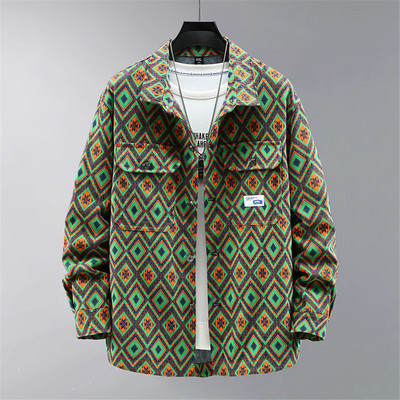 Vintage Τζιν Μπουφάν Ανδρικό Streetwear Cargo Μπουφάν Παλτό Plus Size 11XL 12XL Ανοιξιάτικο φθινοπωρινό τζιν παλτό μεγάλο μέγεθος 10XL