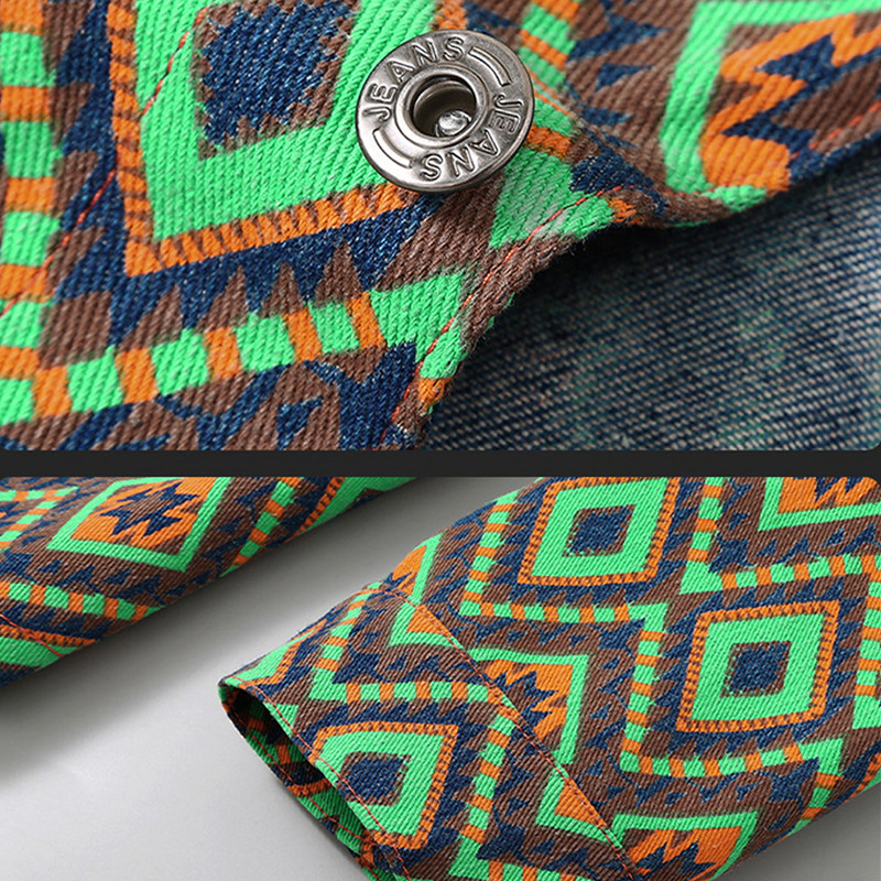 Vintage Τζιν Μπουφάν Ανδρικό Streetwear Cargo Μπουφάν Παλτό Plus Size 11XL 12XL Ανοιξιάτικο φθινοπωρινό τζιν παλτό μεγάλο μέγεθος 10XL