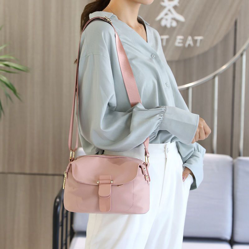 Ženska najlonska torba na rame Mini ručna torbica Ženska omotnica Clutch Messenger torba preko ramena Zip zatvarač Putna torba i torbica