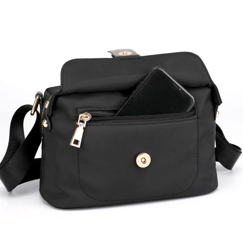 Ženska najlonska torba na rame Mini ručna torbica Ženska omotnica Clutch Messenger torba preko ramena Zip zatvarač Putna torba i torbica