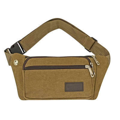 Νέες πάνινες τσάντες μέσης Ζώνη τσάντα στήθους Τηλέφωνο πουγκί Bum τσάντα Casual χιαστί πορτοφόλι Ζώνη ώμου Ταξίδι αθλητικό τσαντάκι