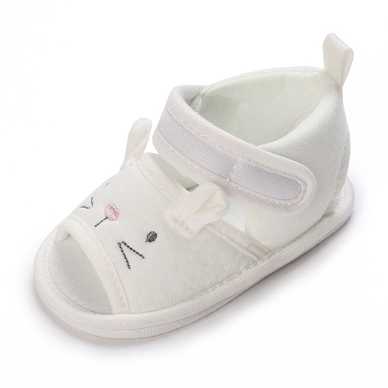 Sandale cu pisici din desene animate pentru fetițe, degete mici, stil mare, copil mic, pantofi plat, primii pași în modă 0-18 luni