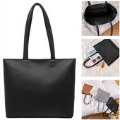 Γυναικεία δερμάτινη τσάντα ώμου PU Γυναικεία μόδα Casual ευέλικτο αδιάβροχο τσάντες τσάντες αγορών Πακέτο ταξιδιού για γυναίκες