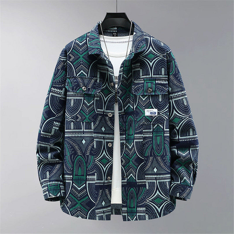 Vintage Τζιν Μπουφάν Ανδρικό Streetwear Cargo Μπουφάν Παλτό Plus Size 11XL 12XL Ανοιξιάτικο φθινοπωρινό τζιν παλτό μεγάλο μέγεθος 10XL