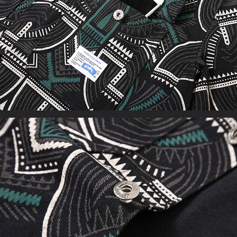 Vintage Τζιν Μπουφάν Ανδρικό Streetwear Cargo Μπουφάν Παλτό Plus Size 11XL 12XL Ανοιξιάτικο φθινοπωρινό τζιν παλτό μεγάλο μέγεθος 10XL