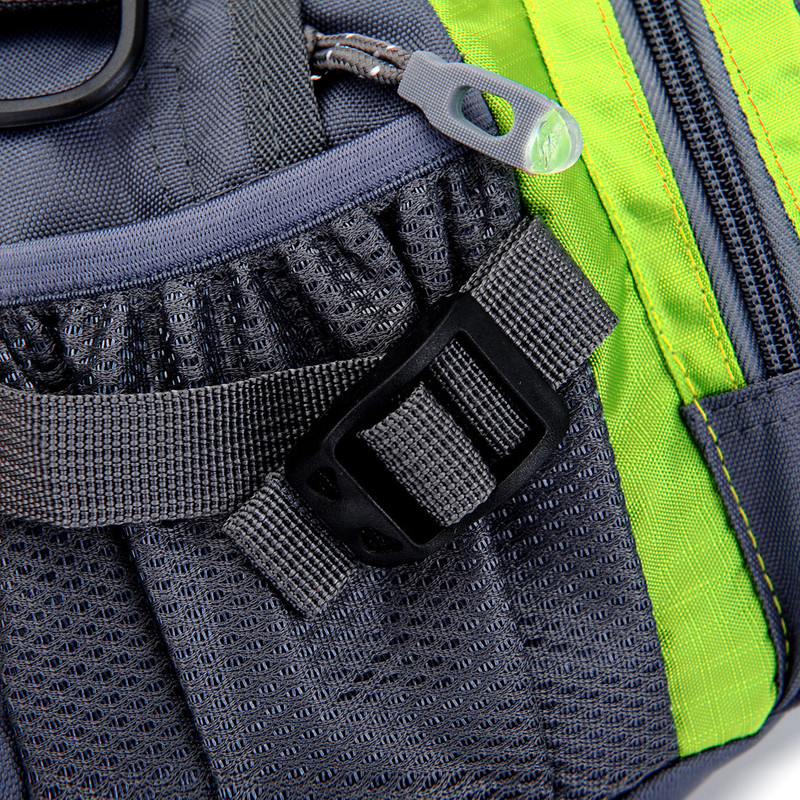 Πολυλειτουργική Τσάντα ώμου Ανδρικά Γυναικεία Fanny Pack Θήκη για μπουκάλια Εξωτερική αναρρίχηση Τρέξιμο Ποδηλασία Πεζοπορία Κάμπινγκ Αθλητική τσάντα μέσης