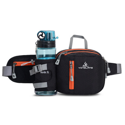 Ποδηλασία Μαραθώνιος Τζόκινγκ Τρέξιμο Ενυδάτωση Γυναικεία Ανδρική τσάντα μέσης Πολύχρωμη Unisex ζώνη στήθους fanny θήκη Θήκη τηλεφώνου για μπουκάλι νερού