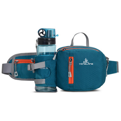 Ποδηλασία Μαραθώνιος Τζόκινγκ Τρέξιμο Ενυδάτωση Γυναικεία Ανδρική τσάντα μέσης Πολύχρωμη Unisex ζώνη στήθους fanny θήκη Θήκη τηλεφώνου για μπουκάλι νερού