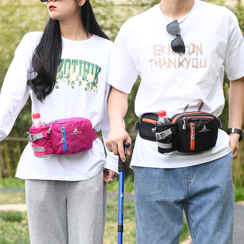 Ποδηλασία Μαραθώνιος Τζόκινγκ Τρέξιμο Ενυδάτωση Γυναικεία Ανδρική τσάντα μέσης Πολύχρωμη Unisex ζώνη στήθους fanny θήκη Θήκη τηλεφώνου για μπουκάλι νερού