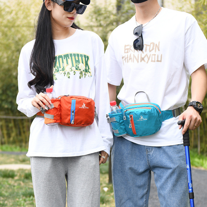 Ποδηλασία Μαραθώνιος Τζόκινγκ Τρέξιμο Ενυδάτωση Γυναικεία Ανδρική τσάντα μέσης Πολύχρωμη Unisex ζώνη στήθους fanny θήκη Θήκη τηλεφώνου για μπουκάλι νερού