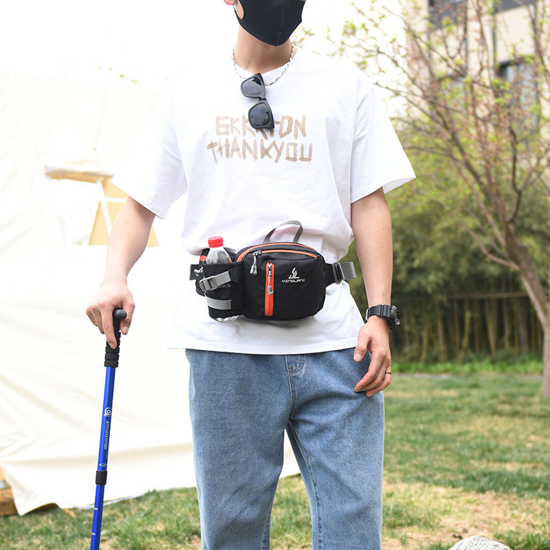 Ποδηλασία Μαραθώνιος Τζόκινγκ Τρέξιμο Ενυδάτωση Γυναικεία Ανδρική τσάντα μέσης Πολύχρωμη Unisex ζώνη στήθους fanny θήκη Θήκη τηλεφώνου για μπουκάλι νερού