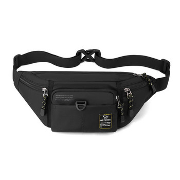 Ανδρική τσάντα στήθους με ζώνη μέσης Fanny τσάντα ταξιδιού με πολλές τσέπες Στρατιωτική μόδα Αθλητική νάιλον ανδρική τσάντα τσαντάκι τσαντάκι γοφού καινούργια