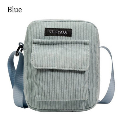 Γυναικείες ανδρικές κοτλέ τσάντα ώμου Χαριτωμένα μικρά τσαντάκια Casual Outdoor Messenger Τσάντες