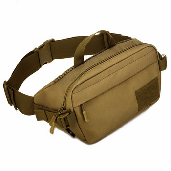 Nylon Ανδρική τσάντα στήθους Fanny Hip Bum Ζώνη Αδιάβροχη Messenger Cross Body Τσάντες Travel Αδιάβροχο Military Assault τσαντάκι μέσης