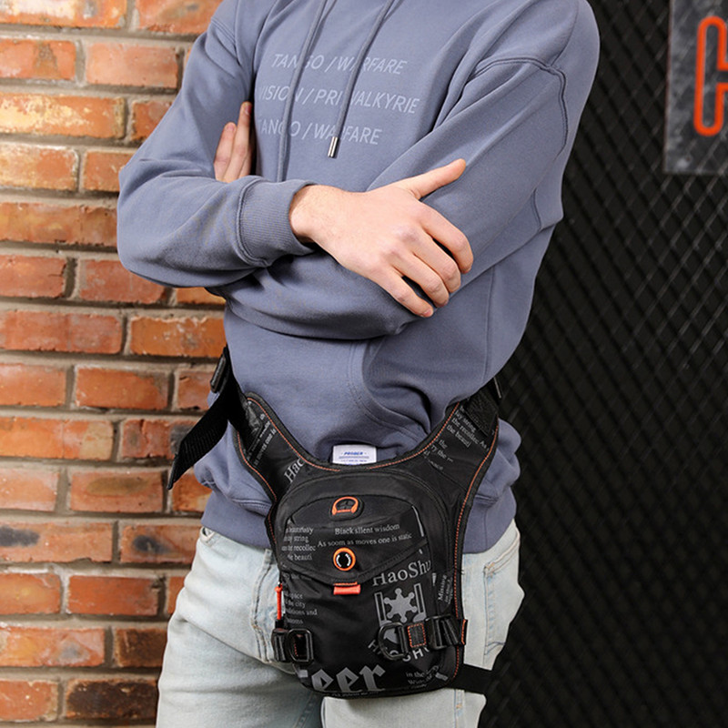 Drop Fanny Waist Bag Αδιάβροχο χιαστί στήθος Fanny Pack Ρυθμιζόμενο Αξεσουάρ μεγάλης χωρητικότητας για υπαίθρια αθλητικά ταξίδια