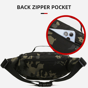 Fanny Pack Ανδρική τσάντα Tactitcal Camping Μέση Στήθος Molle Στρατιωτικές τσάντες Ζώνη Κάμπινγκ Υπαίθριο Κυνήγι Assualt Πεζοπορία σακίδιο πλάτης Ταξίδι