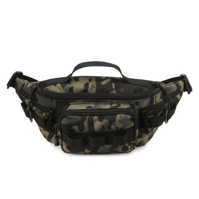 Fanny Pack Muška taktička torba Kampiranje Oko struka Prsa Molle Vojne torbe Remen Kampiranje na otvorenom Lov Assualt Ruksak za planinarenje Putovanje