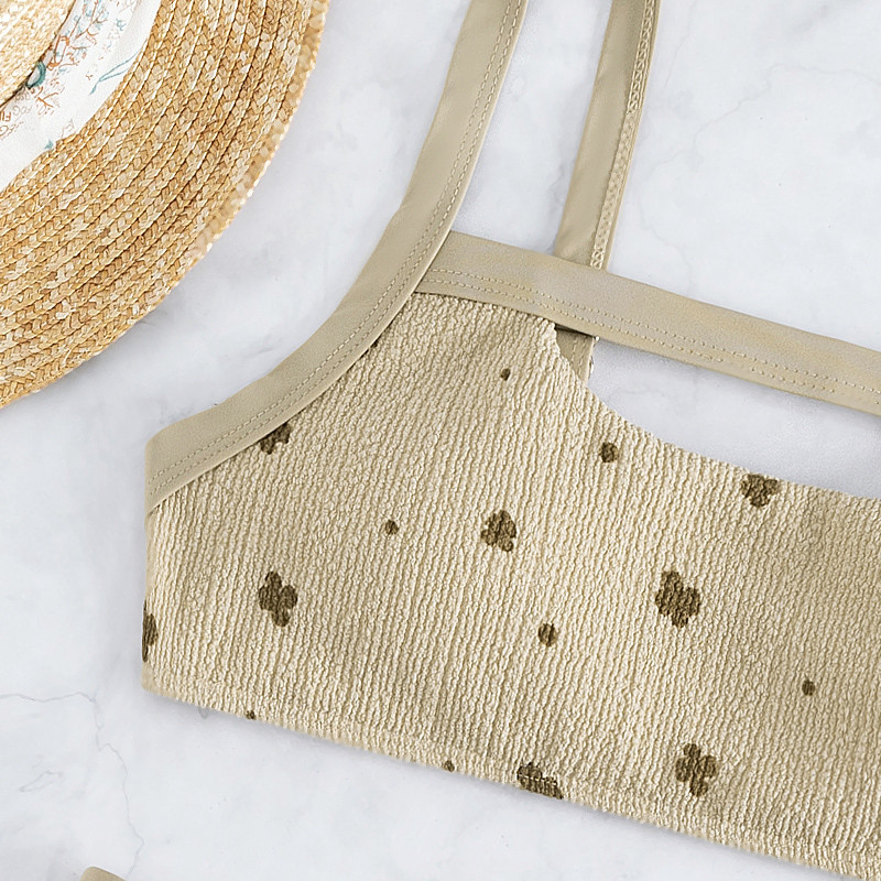 2023 Νέα Μαγιό Sexy Hollow Out Two Pieces Σετ μπικίνι Γυναικεία μαγιό Push Up με επένδυση σουτιέν Μαγιό παραλίας Mujer Biquini