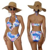 2023 Sexy Hollow Out Monokini γυναικεία μαγιό One Piece Halter Γυναικεία στρινγκ Micro Lady Μαγιό παραλίας με επένδυση