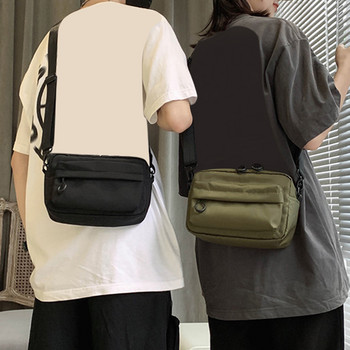 Casual ανδρική τσάντα ώμου Messenger Nylon Τσάντα κινητού τηλεφώνου Unisex Πακέτο χιαστί Πακέτο ταξιδιού στη μέση Σακίδιο πλάτης