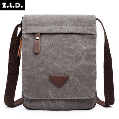 Μίνι πάνινες τσάντες ώμου για άντρες μονόχρωμες τσάντες χιαστί έντονο ύφασμα Messenger 2021 Νέο σχέδιο