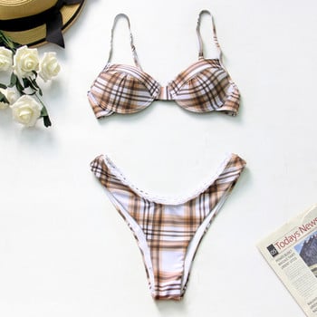 Push Up 2023 Νέα Two Pieces Μαγιό Γυναικεία Σετ Micro Bikini Γυναικεία στρινγκ Τρίγωνο Κύπελλο Γυναικεία μαγιό παραλίας