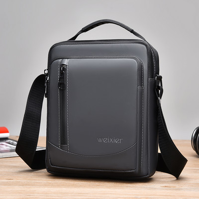 Umjetna torba velikog kapaciteta za muškarce Messenger Tote torbe Dizajnerske marke Muška torba preko ramena PU torbe na rame Ručne torbe s patentnim zatvaračima