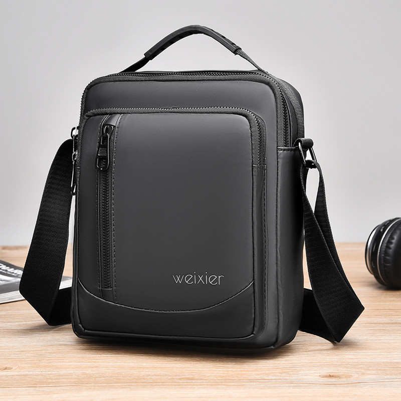 Umjetna torba velikog kapaciteta za muškarce Messenger Tote torbe Dizajnerske marke Muška torba preko ramena PU torbe na rame Ručne torbe s patentnim zatvaračima