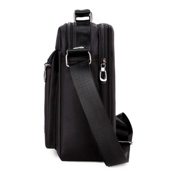 Ανδρική τσάντα ώμου Business 1 τεμαχίου Oxford Αδιάβροχη τσάντα Messenger Fashion Ανδρική τσάντα με φερμουάρ Κλασικές τσάντες χιαστί