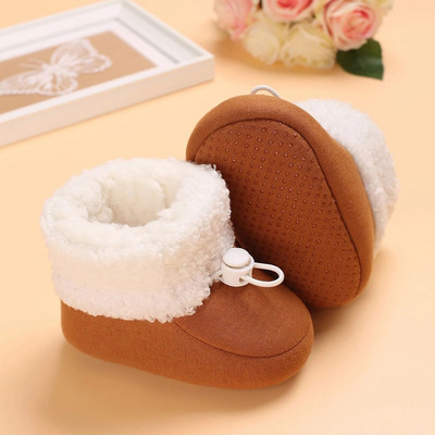 Βρεφικά μποτάκια για αγόρια και κορίτσια Βρεφική χειμερινή ζεστή μαλακή σόλα Παιδικά παπούτσια για νεογέννητα παιδικά παπούτσια First Walker Casual παπούτσια