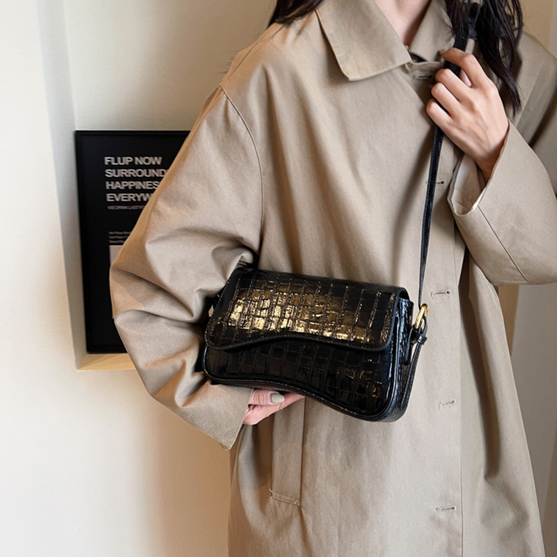 2023 Νέα τάση μόδας τσάντα ώμου Γυναικεία PU Δερμάτινη τσάντα χιαστί τηλεφώνου με πτερύγιο χιαστί Γυναικεία τσάντα αγορών πολυτελείας επώνυμων σχεδιαστών