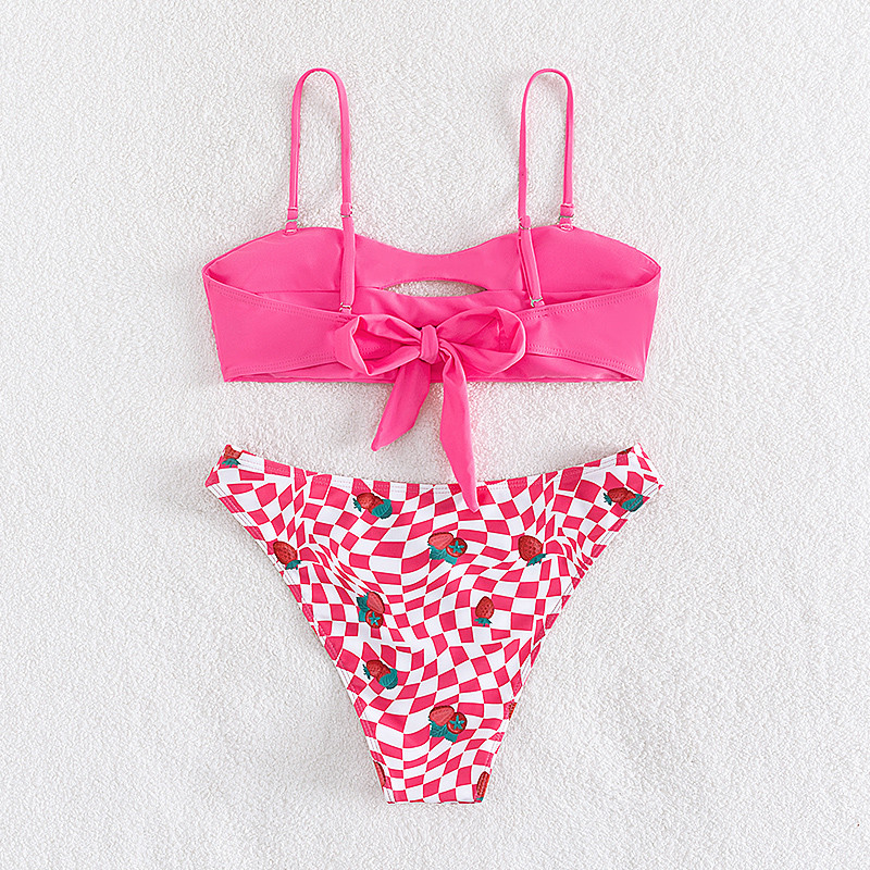 Σέξι στρινγκ γυναικείο σετ μπικίνι 2 τεμαχίων Μαγιό Γυναικείο σουτιέν Μαγιό Mujer Biquini