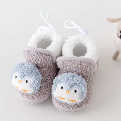 Novorođenčad Djevojčice Dječaci Meke čizmice s cvjetnim pomponima Čizme za snijeg Malo dijete Novorođenčad Tople cipele Nove modne udobne cipele