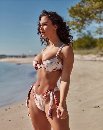 2023 Ženski kupaći kostimi Dvodijelni Push Up bikini set Mikro tange Kupaći kostim Ženski kupaći kostim niskog struka Mujer Biquini XL